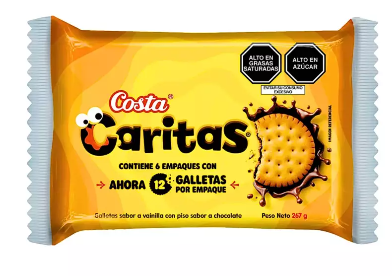 Galletas Caritas x 6 UND